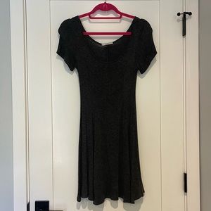 Dark gray dress